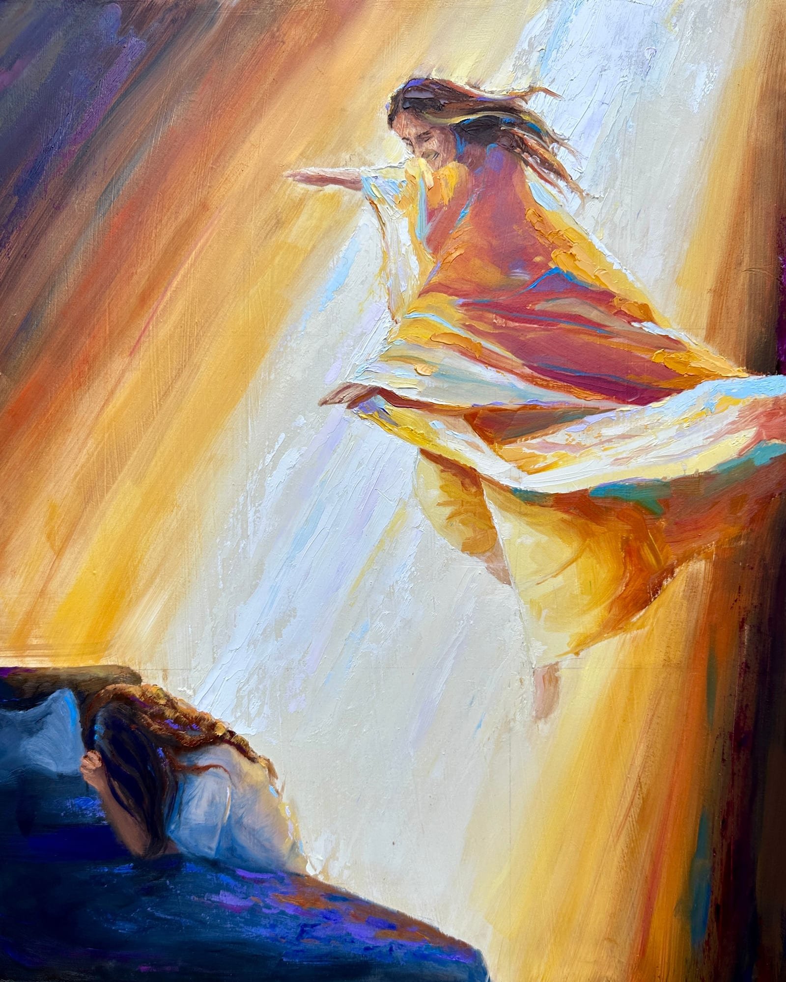 I will Not Leave You Comfortless — Oil