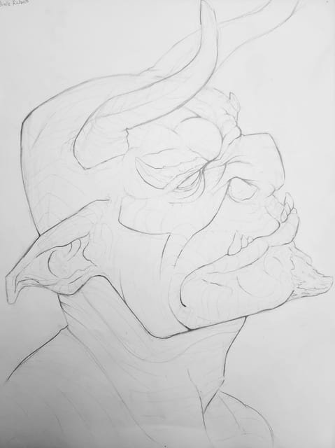 Horned Dragon Study